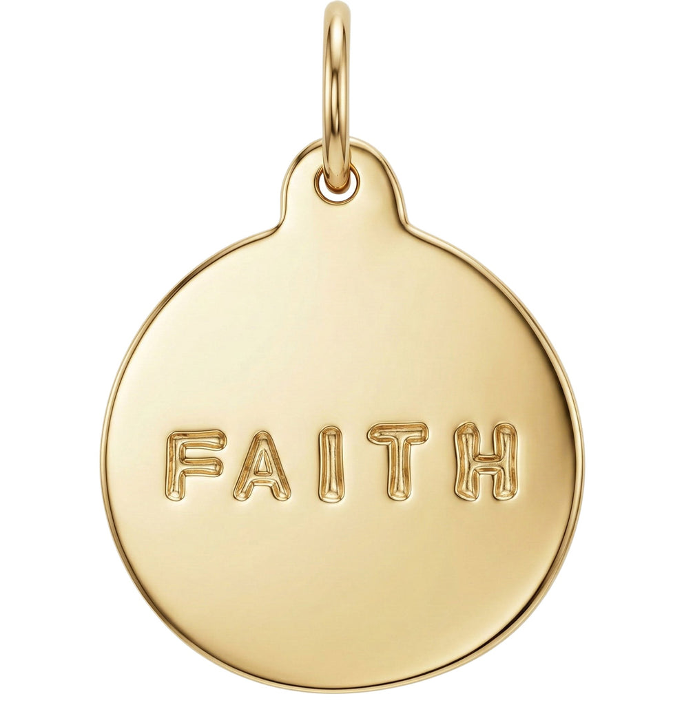 Faith Disk Charm