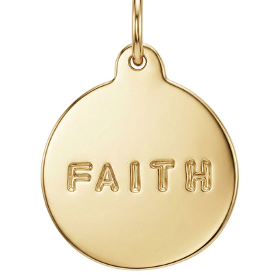 Faith Disk Charm