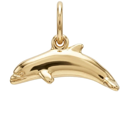 Flat Dolphin Mini Charm