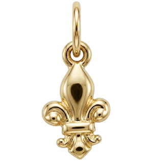 Fleur De Lis Mini Charm