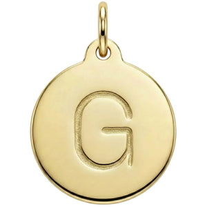"G" Alphabet Charm