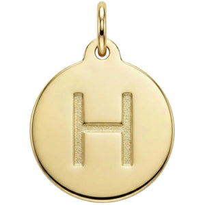 "H" Alphabet Charm