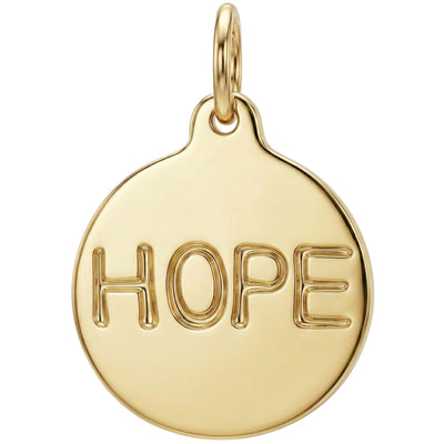 Hope Disk Charm