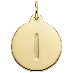 "I" Alphabet Charm