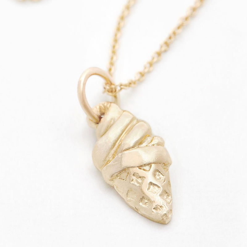 Ice Cream Swirl Mini Charm Jewelry Helen Ficalora 14k Yellow Gold For Necklaces And Bracelets