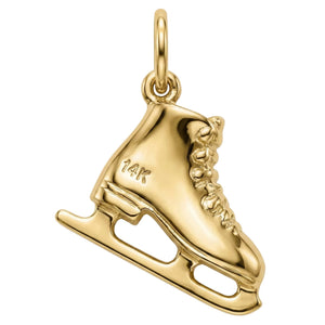 Ice Skate Mini Charm