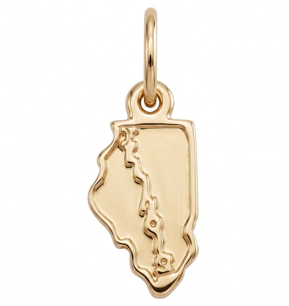Illinois Mini Charm