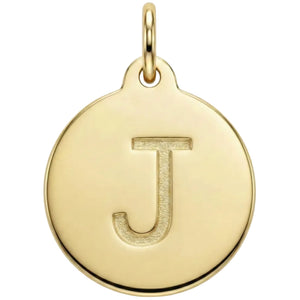 "J" Alphabet Charm