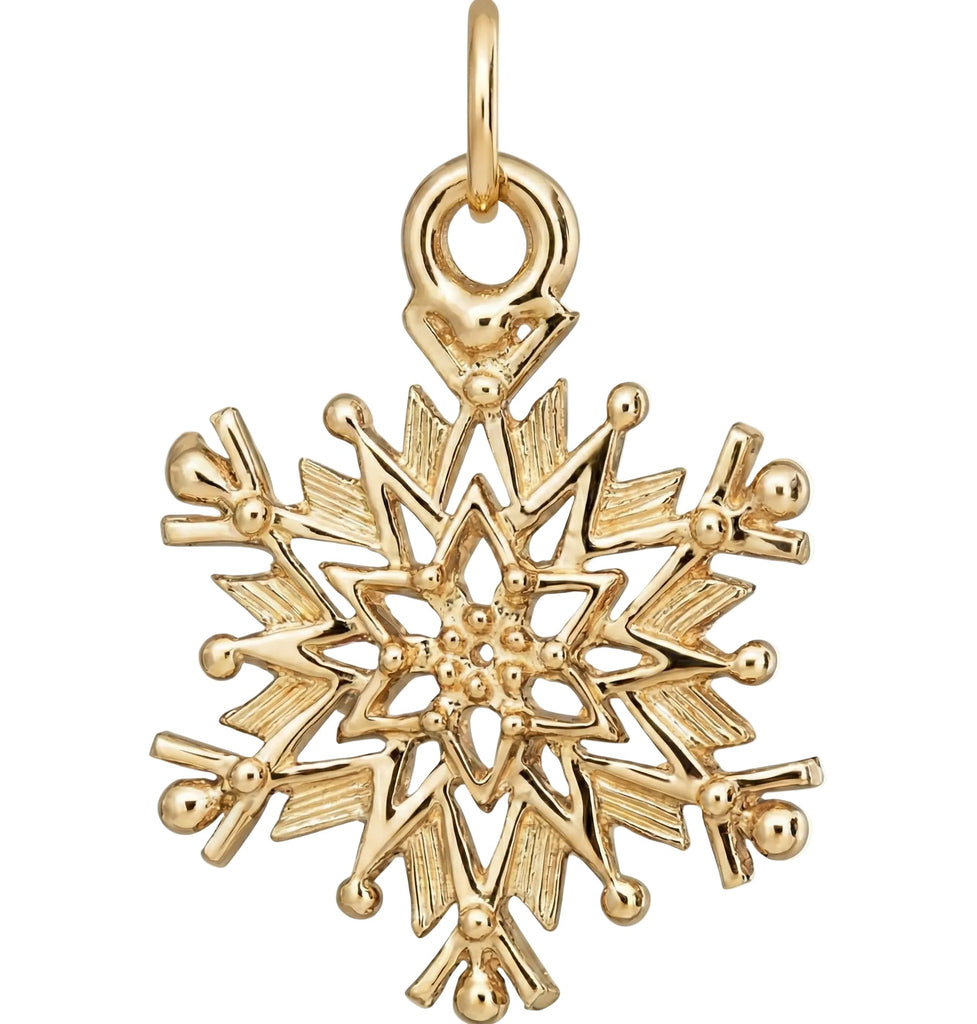 Large Snowflake Charm