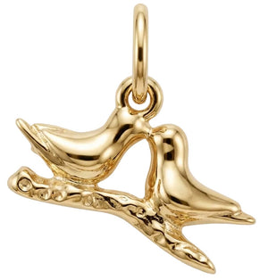 Love Birds Mini Charm