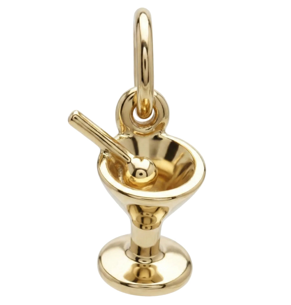 Martini Glass Mini Charm