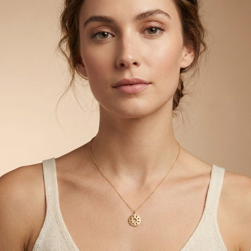 Medium Sun Cutout Charm