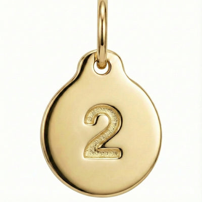 "2" Number Charm