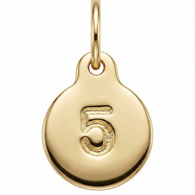 "5" Number Charm