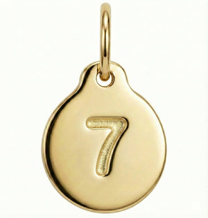 "7" Number Charm