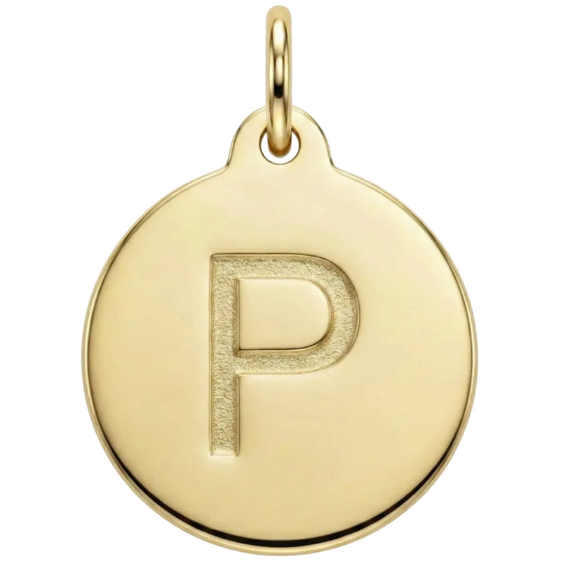 "P" Alphabet Charm