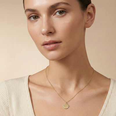 Paw Print Disk Charm