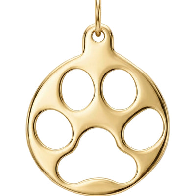 Medium Paw Print Cutout Charm