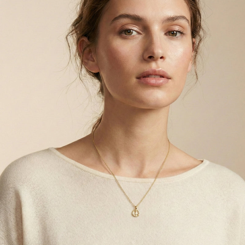 Peace Sign Mini Charm