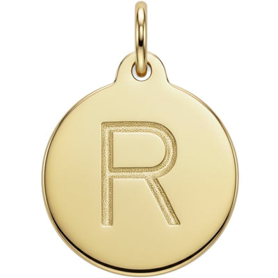 "R" Alphabet Charm