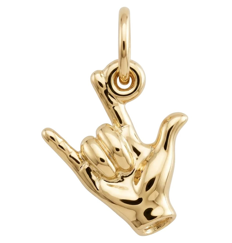 Sign Language I Love You Mini Charm