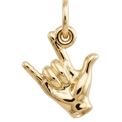 Sign Language I Love You Mini Charm