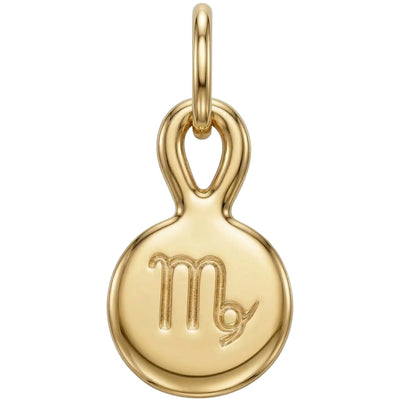 Small Virgo Zodiac Charm