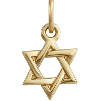 Star of David Mini Charm