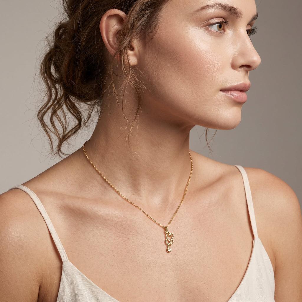 Stethoscope Mini Charm Side Angle