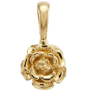 Tea Rose Flower Charm