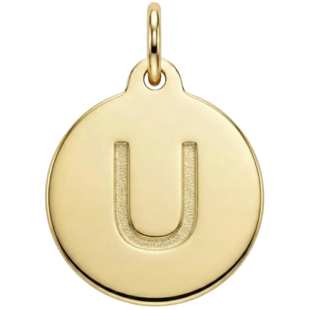 "U" Alphabet Charm
