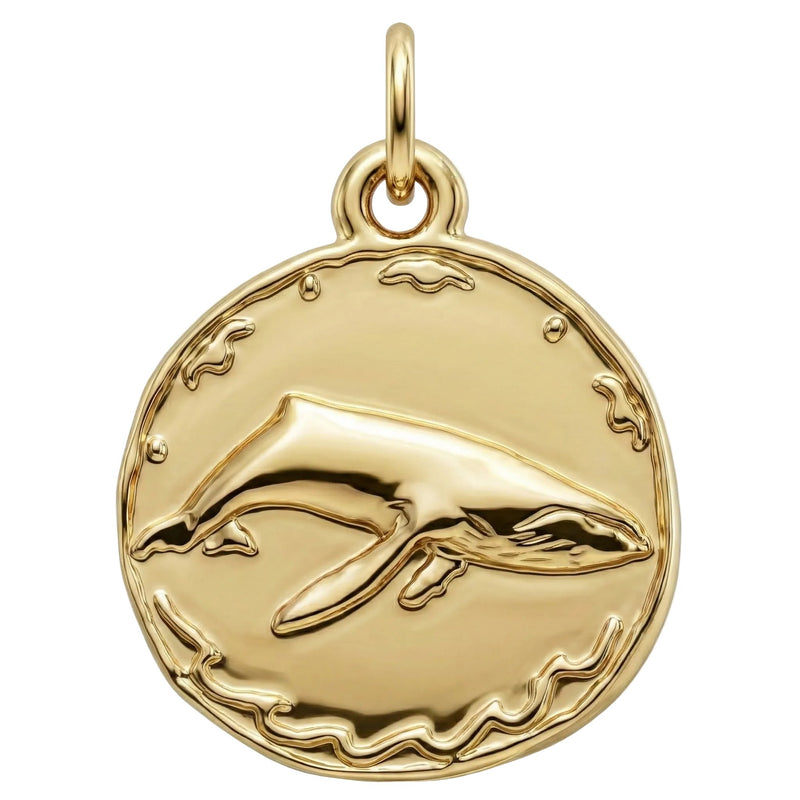 Whale Coin Charm