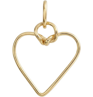 Wire Heart Mini Charm