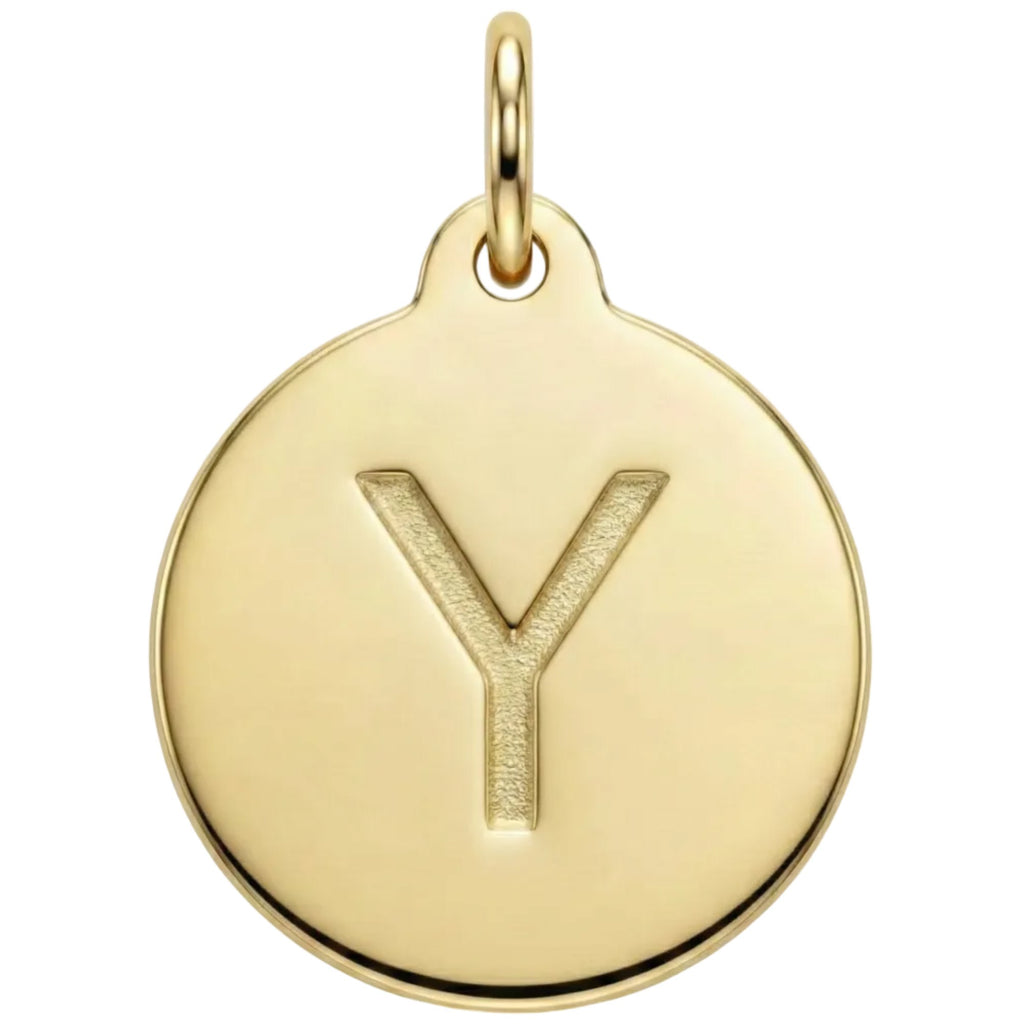 "Y" Alphabet Charm