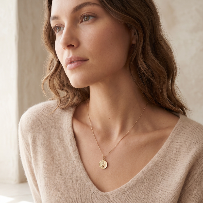 Yin Yang Black Diamond On Model