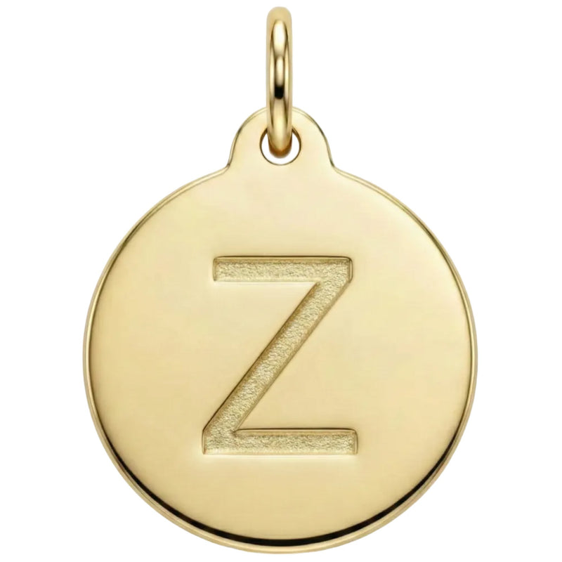 "Z" Alphabet Charm