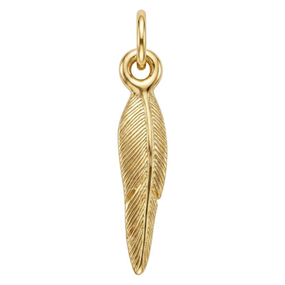 Medium Feather Mini Charm