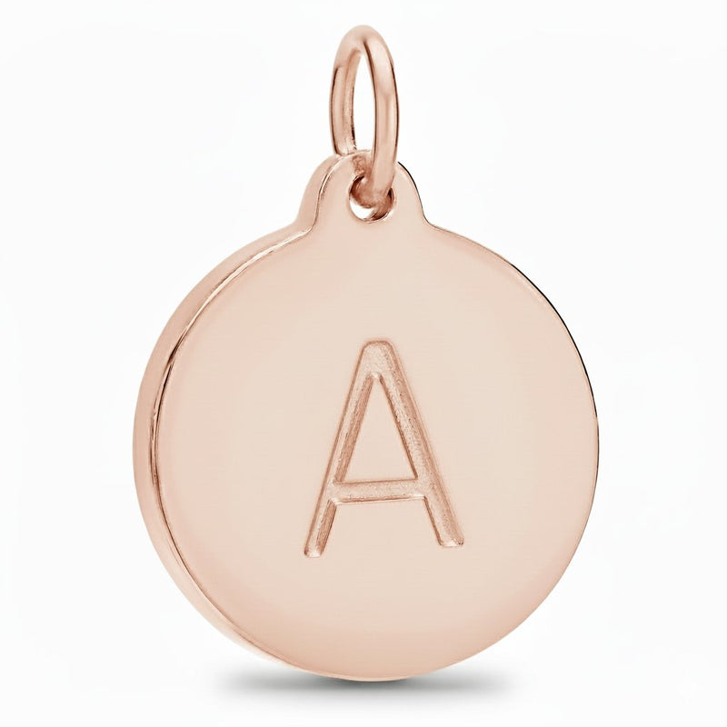 "A" Alphabet Charm