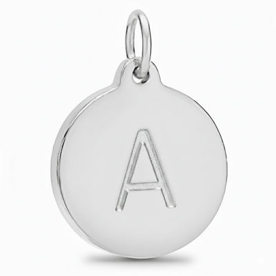 "A" Alphabet Charm