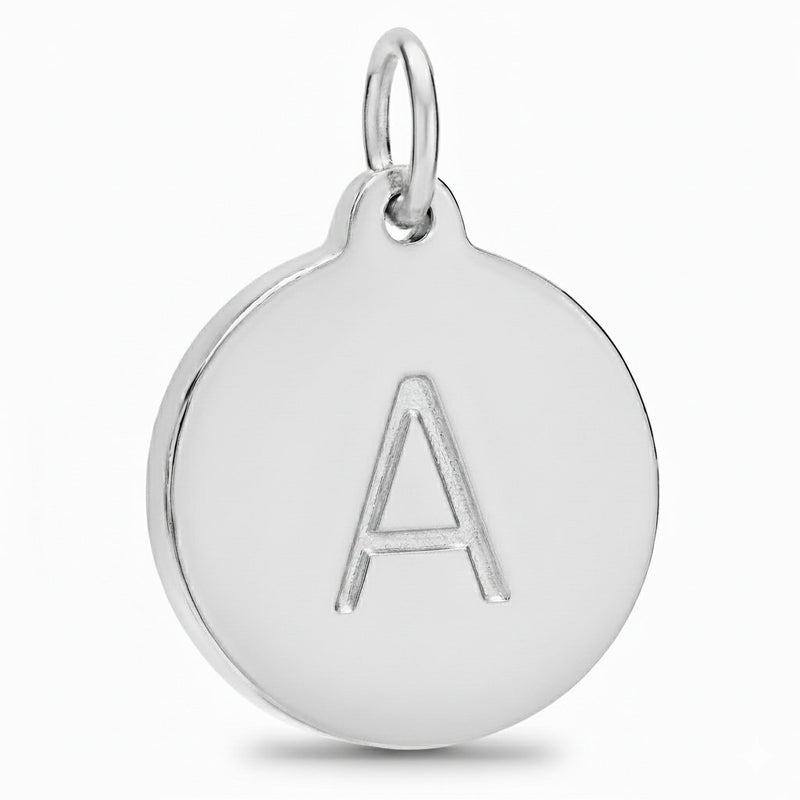 "A" Alphabet Charm