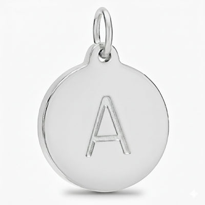 "A" Alphabet Charm