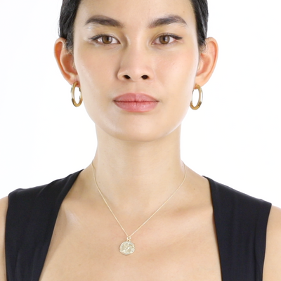 Helen Ficalora Hummingbird Coin Charm Video on Model