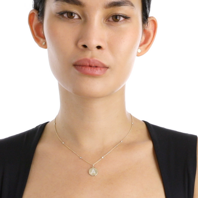 Buy Floral Beauty Diamond Necklace Set Online | ORRA