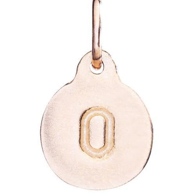 "0" Number Charm Jewelry Helen Ficalora 14k Pink Gold