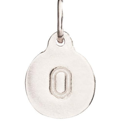 "0" Number Charm Jewelry Helen Ficalora 14k White Gold