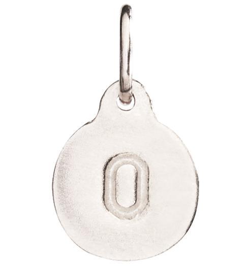 "0" Number Charm Jewelry Helen Ficalora 14k White Gold