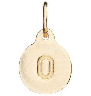 "0" Number Charm Jewelry Helen Ficalora 14k Yellow Gold