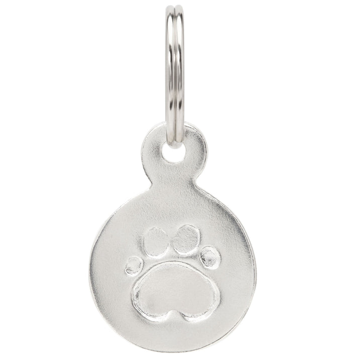 Large Paw Print Pet Tag
