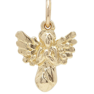 Angel Mini Charm Jewelry Helen Ficalora 14k Yellow Gold For Necklaces And Bracelets