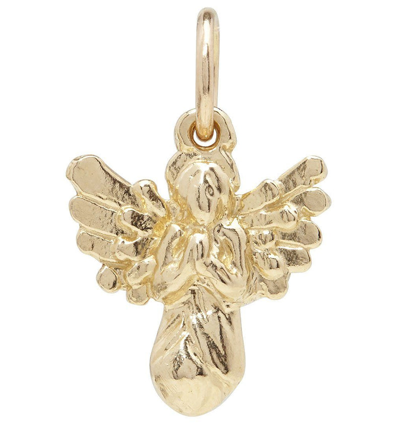 Angel Mini Charm Jewelry Helen Ficalora 14k Yellow Gold For Necklaces And Bracelets